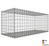 Gabion Haute Qualité - Longueur 100 x Hauteur 40 x Epaisseur 40 cm - Mailles Carrées 5 x 5 cm - GabionDeco® Made in Germany