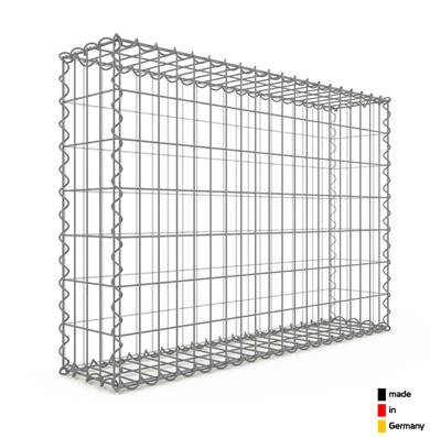 Gabion Haute Qualité L 100 x H 70 x Ep 20 cm - Mailles Rectangulaires 5 x 10 cm - GabionDeco® - Made in Germany