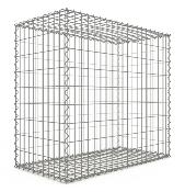 GabionDeco® - Gabion Haute Qualité L 100 x H 90 x Ep 50 cm - Mailles Rectangulaires 5 x 10 cm - Made in Germany