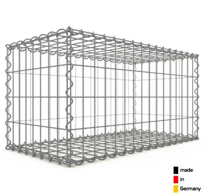 Gabion Haute Qualité L 80 x H 40 x Ep 40 cm - Mailles Rectangulaires 5 x 10 cm - GabionDeco® - Made in Germany