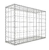 Gabion 100 x 70 x 30 cm - Qualité Made in Germany - Mailles Carrées 10 x 10 cm - GabionDeco®