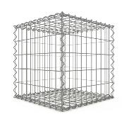 Gabion Haute Qualité L 50 x H 50 x Ep 50 cm - Mailles Rectangulaires 5 x 10 cm - GabionDeco® - Made in Germany