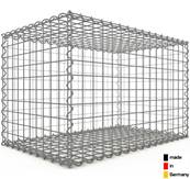 Gabion Haute Qualité - Longueur 80 x Hauteur 50 x Epaisseur 50 cm - Mailles Carrées 5 x 5 cm - GabionDeco® Made in Germany