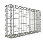 Gabion Haute Qualité - Longueur 100 x Hauteur 60 x Epaisseur 20 cm - Mailles Carrées 5 x 5 cm - GabionDeco® Made in Germany