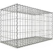 Gabion Haute Qualité L 100 x H 60 x Ep 50 cm - Mailles Rectangulaires 5 x 10 cm - GabionDeco® - Made in Germany