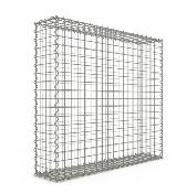 Gabion Haute Qualité - Longueur 100 x Hauteur 90 x Epaisseur 20 cm - Mailles Carrées 5 x 5 cm - GabionDeco® Made in Germany