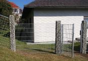 Colonne Gabion 22 x 22 cm hauteur 1,30 m