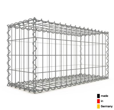 Gabion Haute Qualité L 80 x H 40 x Ep 30 cm - Mailles Rectangulaires 5 x 10 cm - GabionDeco® - Made in Germany