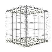 Gabion 50 x 50 x 50 cm - Qualité Made in Germany - Mailles Carrées 10 x 10 cm - GabionDeco®