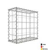 Gabion 50 x 50 x 20 cm - Qualité Made in Germany - Mailles Carrées 10 x 10 cm - GabionDeco®