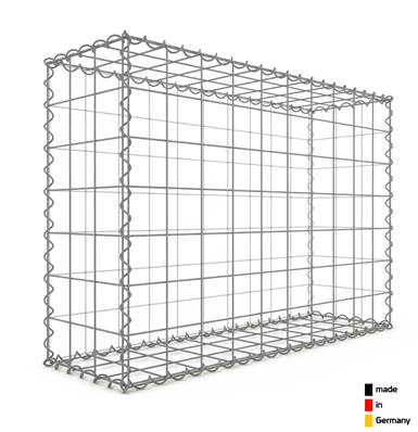 Gabion 100 x 70 x 30 cm - Qualité Made in Germany - Mailles Carrées 10 x 10 cm - GabionDeco®