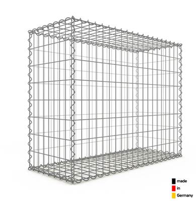 Gabion Haute Qualité L 100 x H 80 x Ep 40 cm - Mailles Rectangulaires 5 x 10 cm - GabionDeco® - Made in Germany