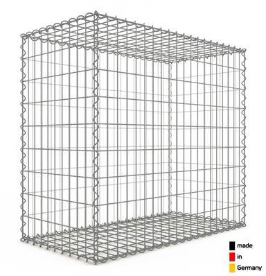 GabionDeco® - Gabion Haute Qualité L 100 x H 90 x Ep 50 cm - Mailles Rectangulaires 5 x 10 cm - Made in Germany