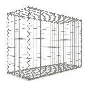 Gabion Haute Qualité L 100 x H 70 x Ep 40 cm - Mailles Rectangulaires 5 x 10 cm - GabionDeco® - Made in Germany