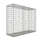 Gabion Haute Qualité - Longueur 100 x Hauteur 80 x Epaisseur 30 cm - Mailles Carrées 5 x 5 cm - GabionDeco® Made in Germany