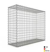 Gabion Haute Qualité - Longueur 100 x Hauteur 80 x Epaisseur 30 cm - Mailles Carrées 5 x 5 cm - GabionDeco® Made in Germany