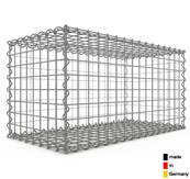 Gabion Haute Qualité - Longueur 80 x Hauteur 40 x Epaisseur 40 cm - Mailles Carrées 5 x 5 cm - GabionDeco® Made in Germany