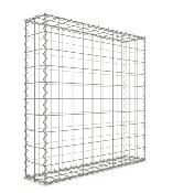 Gabion 100 x 100 x 20 cm - Qualité Made in Germany - Mailles Carrées 10 x 10 cm 