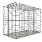 Gabion Haute Qualité - Longueur 100 x Hauteur 70 x Epaisseur 50 cm - Mailles Carrées 5 x 5 cm - GabionDeco® Made in Germany