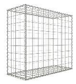 Gabion 100 x 90 x 40 cm - Qualité Made in Germany - Mailles Carrées 10 x 10 cm - GabionDeco®