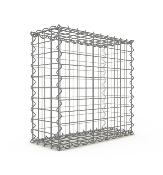 Gabion Haute Qualité - Longueur 50 x Hauteur 50 x Epaisseur 20 cm - Mailles Carrées 5 x 5 cm - GabionDeco® Made in Germany