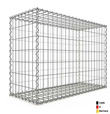 Gabion Haute Qualité L 100 x H 70 x Ep 40 cm - Mailles Rectangulaires 5 x 10 cm - GabionDeco® - Made in Germany