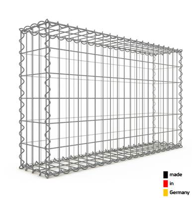 Gabion Haute Qualité L 100 x H 60 x Ep 20 cm - Mailles Rectangulaires 5 x 10 cm - GabionDeco® - Made in Germany