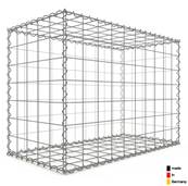 Gabion 100 x 70 x 50 cm - Qualité Made in Germany - Mailles Carrées 10 x 10 cm - GabionDeco®