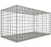 Gabion Haute Qualité - Longueur 100 x Hauteur 50 x Epaisseur 50 cm - Mailles Carrées 5 x 5 cm - GabionDeco® Made in Germany