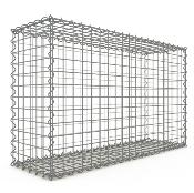 Gabion Haute Qualité - Longueur 100 x Hauteur 60 x Epaisseur 30 cm - Mailles Carrées 5 x 5 cm - GabionDeco® Made in Germany