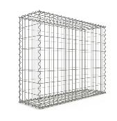 Gabion Haute Qualité L 100 x H 80 x Ep 30 cm - Mailles Rectangulaires 5 x 10 cm - GabionDeco® - Made in Germany