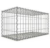 Gabion Haute Qualité L 80 x H 40 x Ep 40 cm - Mailles Rectangulaires 5 x 10 cm - GabionDeco® - Made in Germany