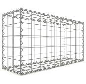 Gabion 100 x 50 x 30 cm - Qualité Made in Germany - Mailles Carrées 10 x 10 cm - GabionDeco®