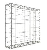 Gabion 100 x 90 x 20 cm - Qualité Made in Germany - Mailles Carrées 10 x 10 cm - GabionDeco®