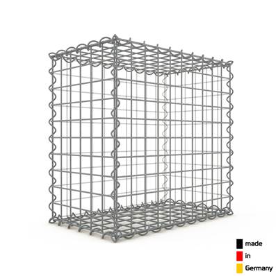 Gabion Haute Qualité - Longueur 50 x Hauteur 50 x Epaisseur 30 cm - Mailles Carrées 5 x 5 cm - GabionDeco® Made in Germany