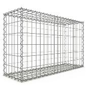 Gabion Haute Qualité L 100 x H 60 x Ep 30 cm - Mailles Rectangulaires 5 x 10 cm - GabionDeco® - Made in Germany