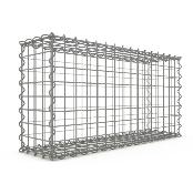 Gabion Haute Qualité - Longueur 80 x Hauteur 40 x Epaisseur 20 cm - Mailles Carrées 5 x 5 cm - GabionDeco® Made in Germany