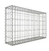 Gabion Haute Qualité L 100 x H 60 x Ep 20 cm - Mailles Rectangulaires 5 x 10 cm - GabionDeco® - Made in Germany