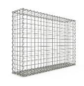 Gabion Haute Qualité - Longueur 100 x Hauteur 70 x Epaisseur 20 cm - Mailles Carrées 5 x 5 cm - GabionDeco® Made in Germany