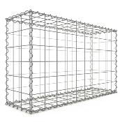 Gabion 100 x 60 x 30 cm - Qualité Made in Germany - Mailles Carrées 10 x 10 cm - GabionDeco®