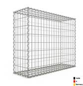 Gabion Haute Qualité L 100 x H 80 x Ep 30 cm - Mailles Rectangulaires 5 x 10 cm - GabionDeco® - Made in Germany