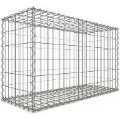 Gabion Haute Qualité L 100 x H 60 x Ep 40 cm - Mailles Rectangulaires 5 x 10 cm - GabionDeco® - Made in Germany