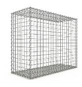 Gabion Haute Qualité - Longueur 100 x Hauteur 80 x Epaisseur 40 cm - Mailles Carrées 5 x 5 cm - GabionDeco® Made in Germany