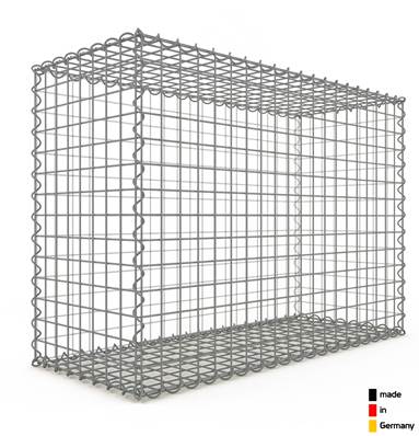 Gabion Haute Qualité - Longueur 100 x Hauteur 70 x Epaisseur 40 cm - Mailles Carrées 5 x 5 cm - GabionDeco® Made in Germany