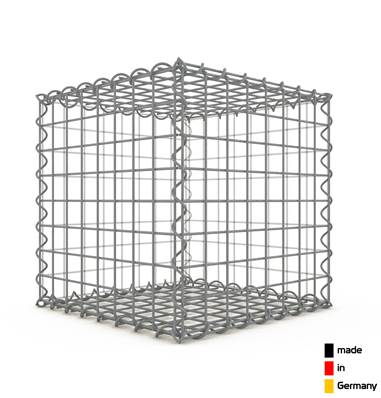 Gabion Haute Qualité - Longueur 40 x Hauteur 40 x Epaisseur 40 cm - Mailles Carrées 5 x 5 cm - GabionDeco® Made in Germany