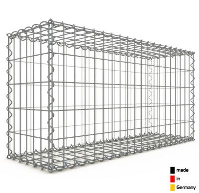 Gabion Haute Qualité L 100 x H 50 x Ep 30 cm - Mailles Rectangulaires 5 x 10 cm - GabionDeco® - Made in Germany