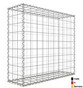 Gabion 100 x 90 x 30 cm - Qualité Made in Germany - Mailles Carrées 10 x 10 cm - GabionDeco®