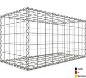 Gabion 100 x 50 x 50 cm - Qualité Made in Germany - Mailles Carrées 10 x 10 cm - GabionDeco®