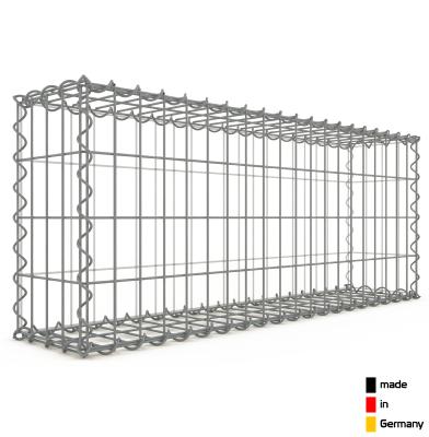 Gabion Haute Qualité L 100 x H 40 x Ep 20 cm - Mailles Rectangulaires 5 x 10 cm - GabionDeco® - Made in Germany