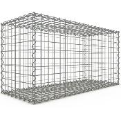 Gabion Haute Qualité - Longueur 100 x Hauteur 50 x Epaisseur 40 cm - Mailles Carrées 5 x 5 cm - GabionDeco® Made in Germany